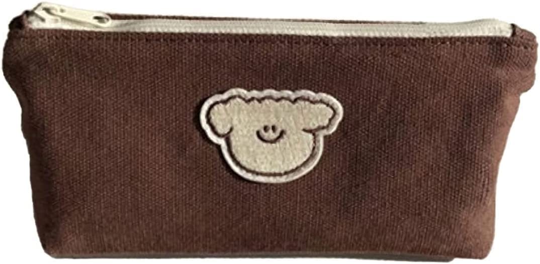 Amazon.co.jp: 筆箱 韓国 猫ちゃん かわいい犬 シンプル ふでばこ ペン